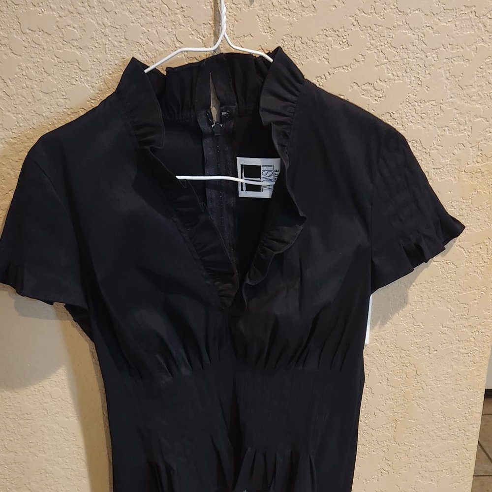 Black fitted shirt